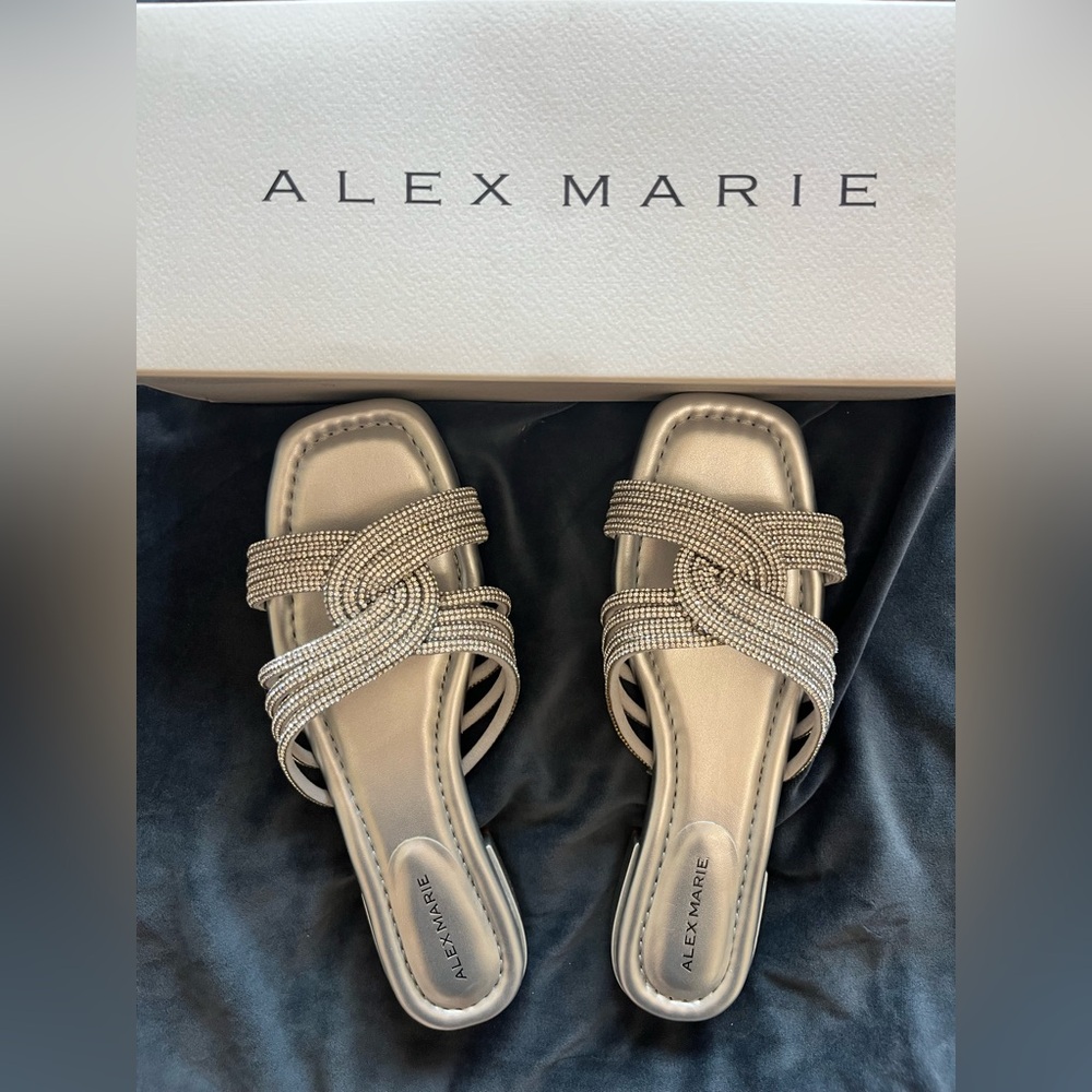Alex Marie Metallic Women's Sandals